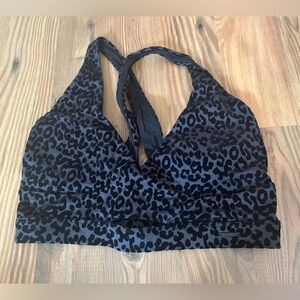 Leopard Print Halter Bralette